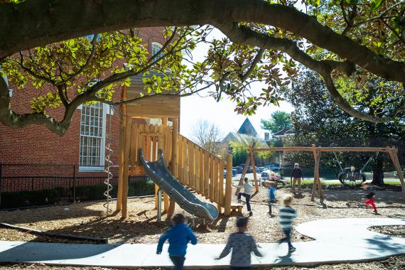 Decatur First Preschool Outdoor Playground