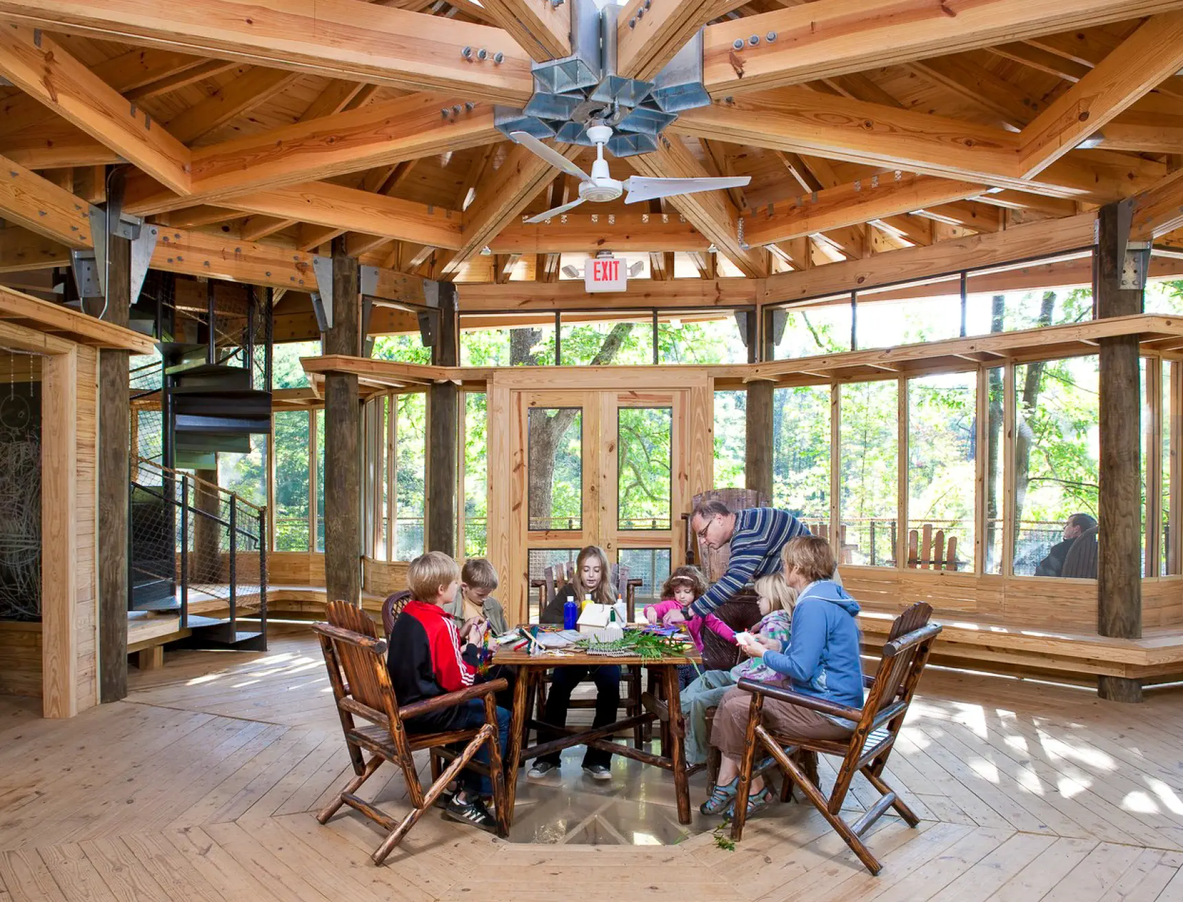 Camp Twin Lakes Treehouse - GREEN | Lord Aeck Sargent